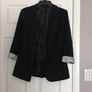 Juniors black blazer